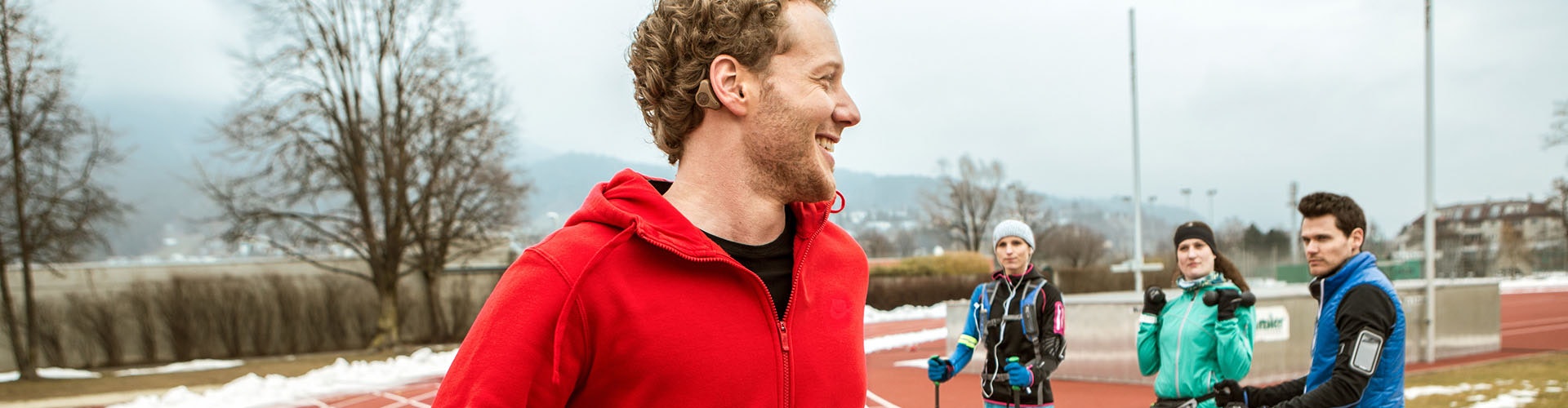 ADHEAR user doing sports