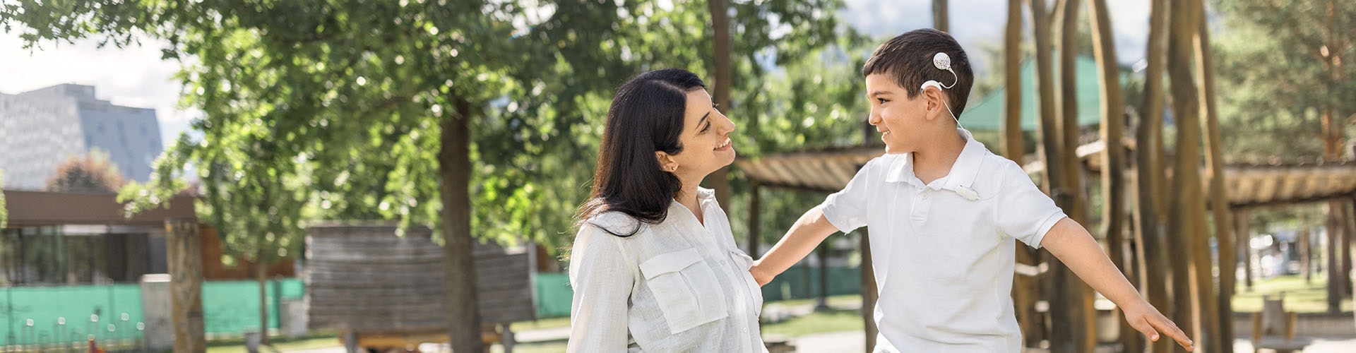 Child at playground using SONNET 3 with ActiveWear