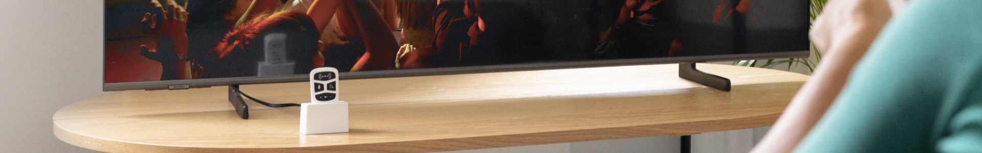 AudioLink XT connected to a TV