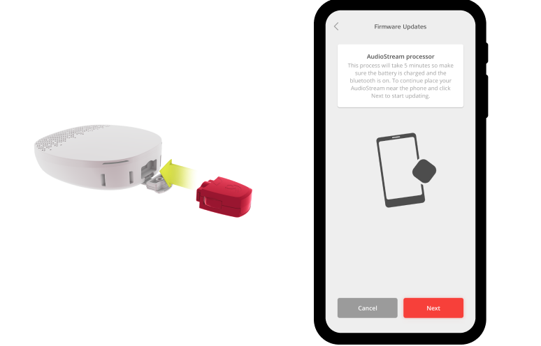 Configuration de l'adaptateur AudioStream