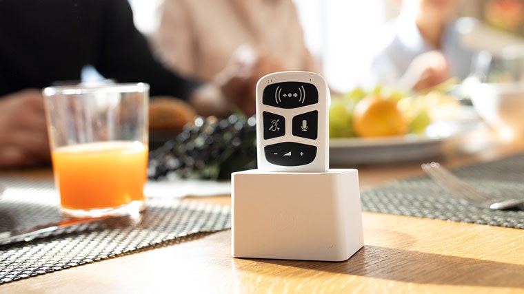 User with AudioLink XT